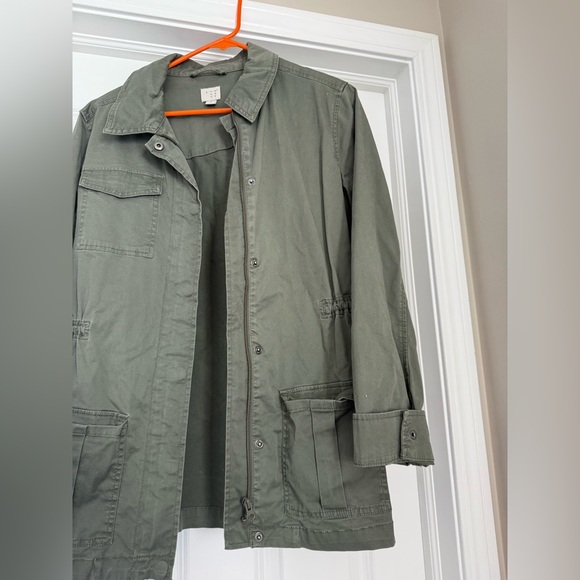 Women’s Army Green Utility Jacket Size Small - Picture 3 of 4